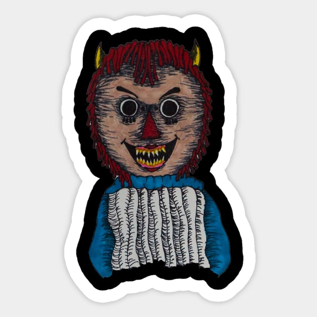 Demon Doll Sticker by tiger1oo